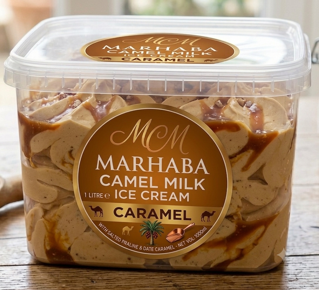 Premium Caramel Camel Milk Ice Cream