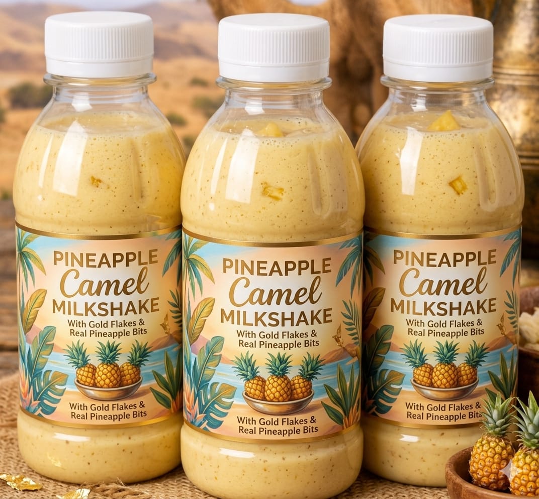 Pineapple Camel Milkshake